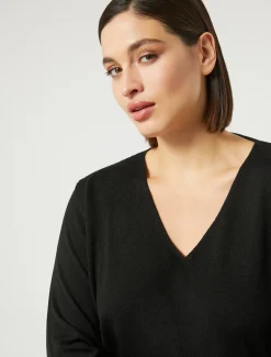 Marina Rinaldi Maglieria | Maglieria*Maglia in lana NERO
