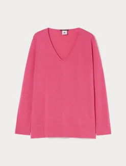 Marina Rinaldi Maglieria | Maglieria*Maglia in lana FUXIA