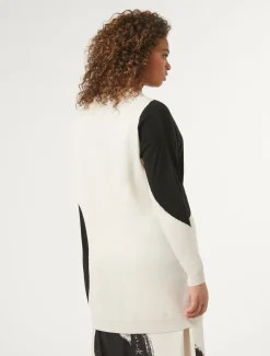 Marina Rinaldi Maglieria | Maglieria*Maglia in lana BIANCOAVORIO