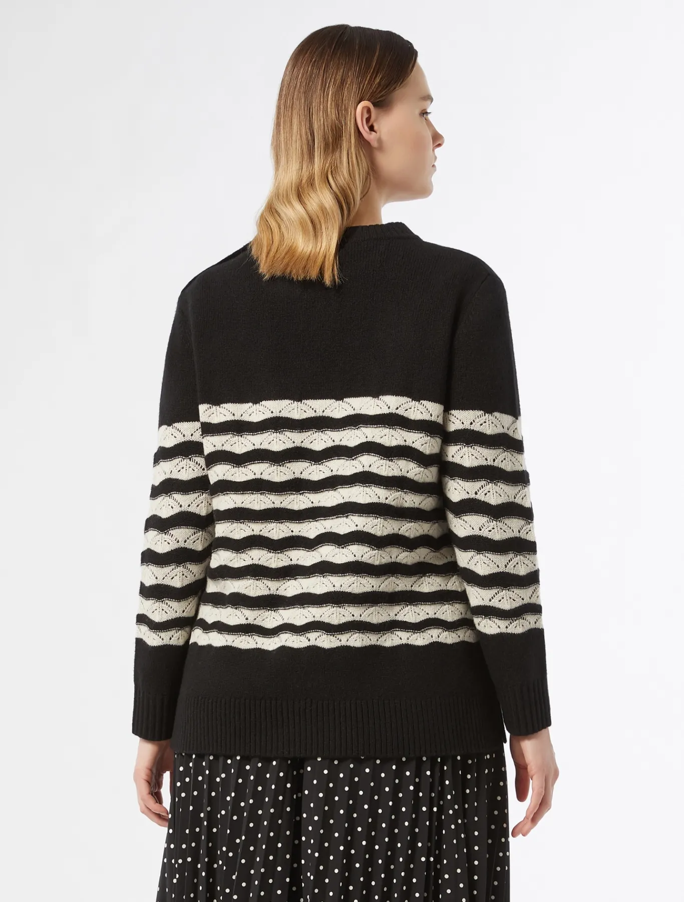 Marina Rinaldi Maglieria | Maglieria*Maglia in lana NERO