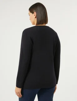 Marina Rinaldi Maglieria | Maglieria*Maglia in lana BLUNOTTE