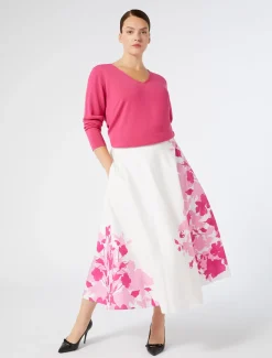 Marina Rinaldi Maglieria | Maglieria*Maglia in lana FUXIA