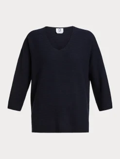 Marina Rinaldi Maglieria | Maglieria*Maglia in lana BLUNOTTE