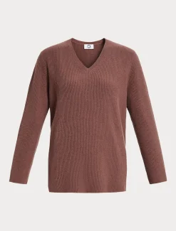 Marina Rinaldi Maglieria | Maglieria*Maglia in lana e cachemire RUGGINE