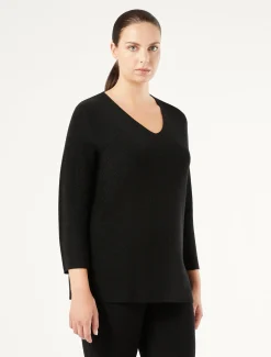 Marina Rinaldi Maglieria | Maglieria*Maglia in lana e lurex NERO