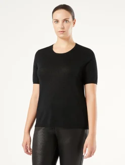Marina Rinaldi Maglieria | Maglieria*Maglia in lana metallizzata NERO