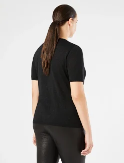 Marina Rinaldi Maglieria | Maglieria*Maglia in lana metallizzata NERO