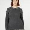 Marina Rinaldi Maglieria | Maglieria*Maglia in misto cachemire GRIGIOSCURO