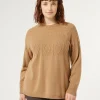 Marina Rinaldi Maglieria | Maglieria*Maglia in misto cachemire CAMMELLO