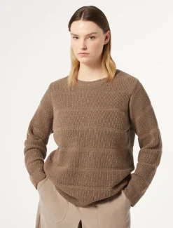 Marina Rinaldi Maglieria | Maglieria*Maglia in misto cachemire TORTORA