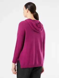 Marina Rinaldi Maglieria | Maglieria*MAGLIA in misto cachemire BORDEAUX