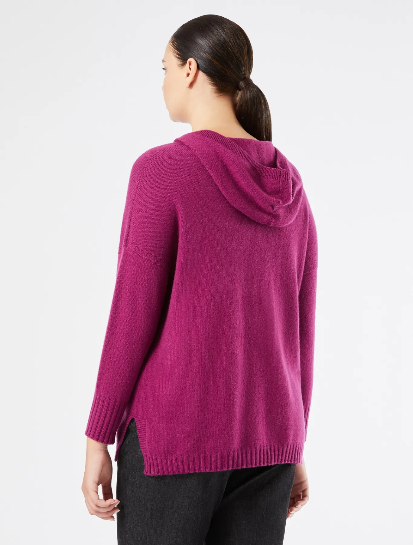 Marina Rinaldi Maglieria | Maglieria*MAGLIA in misto cachemire BORDEAUX