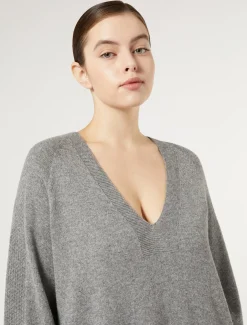 Marina Rinaldi Maglieria | Maglieria*Maglia in misto cachemire GRIGIOMEDIO