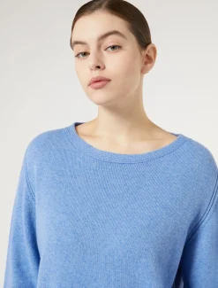 Marina Rinaldi Maglieria | Maglieria*Maglia in misto cachemire BLU