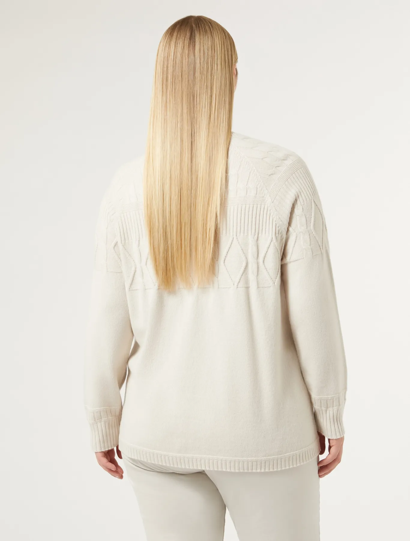 Marina Rinaldi Maglieria | Maglieria*Maglia in misto cachemire BEIGE