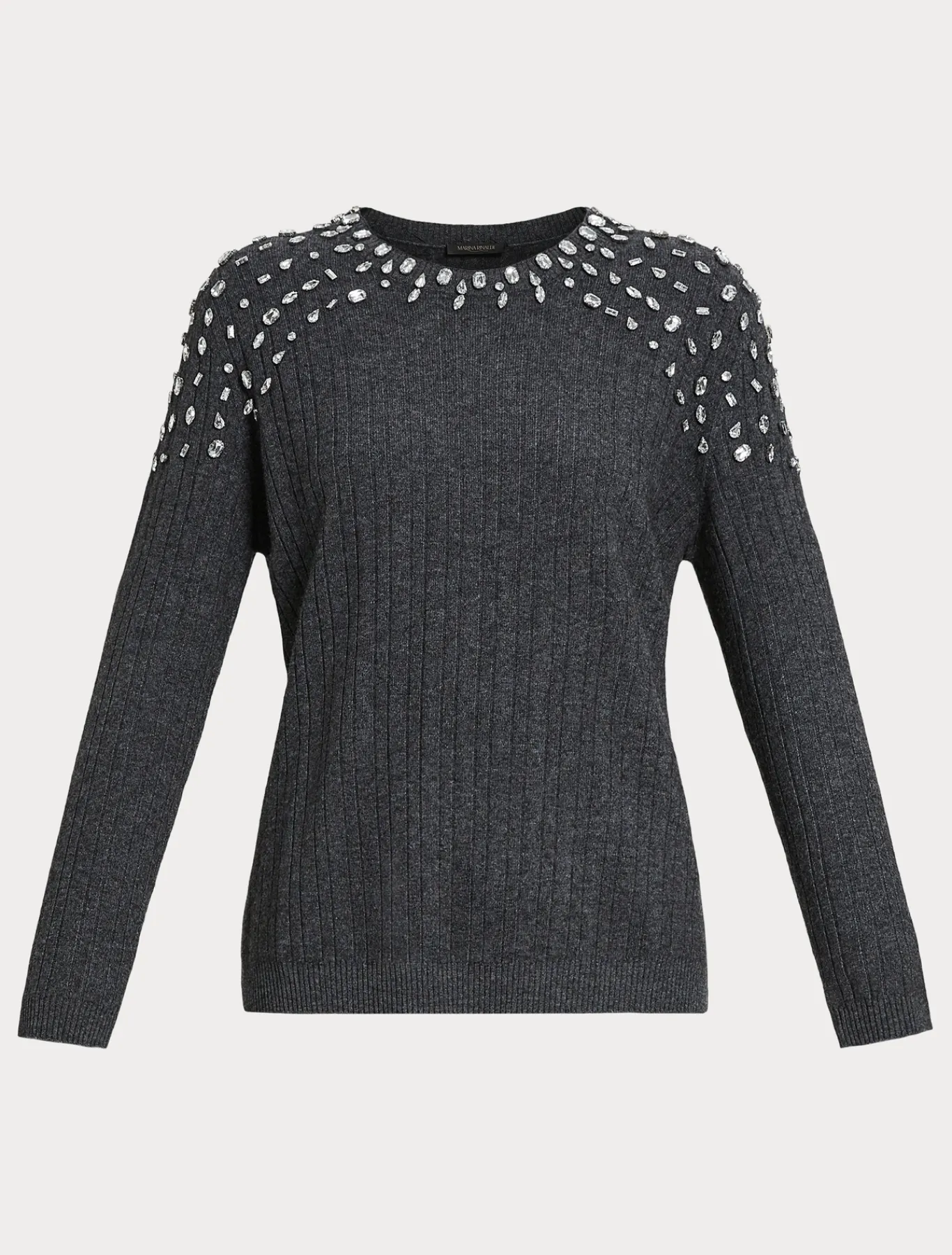 Marina Rinaldi Maglieria | Maglieria*Maglia in misto cachemire GRIGIOSCURO
