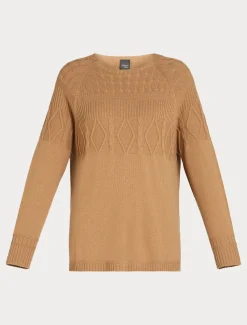 Marina Rinaldi Maglieria | Maglieria*Maglia in misto cachemire CAMMELLO