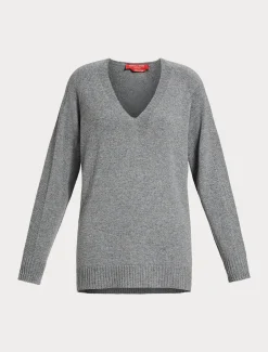 Marina Rinaldi Maglieria | Maglieria*Maglia in misto cachemire GRIGIOMEDIO