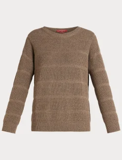 Marina Rinaldi Maglieria | Maglieria*Maglia in misto cachemire TORTORA