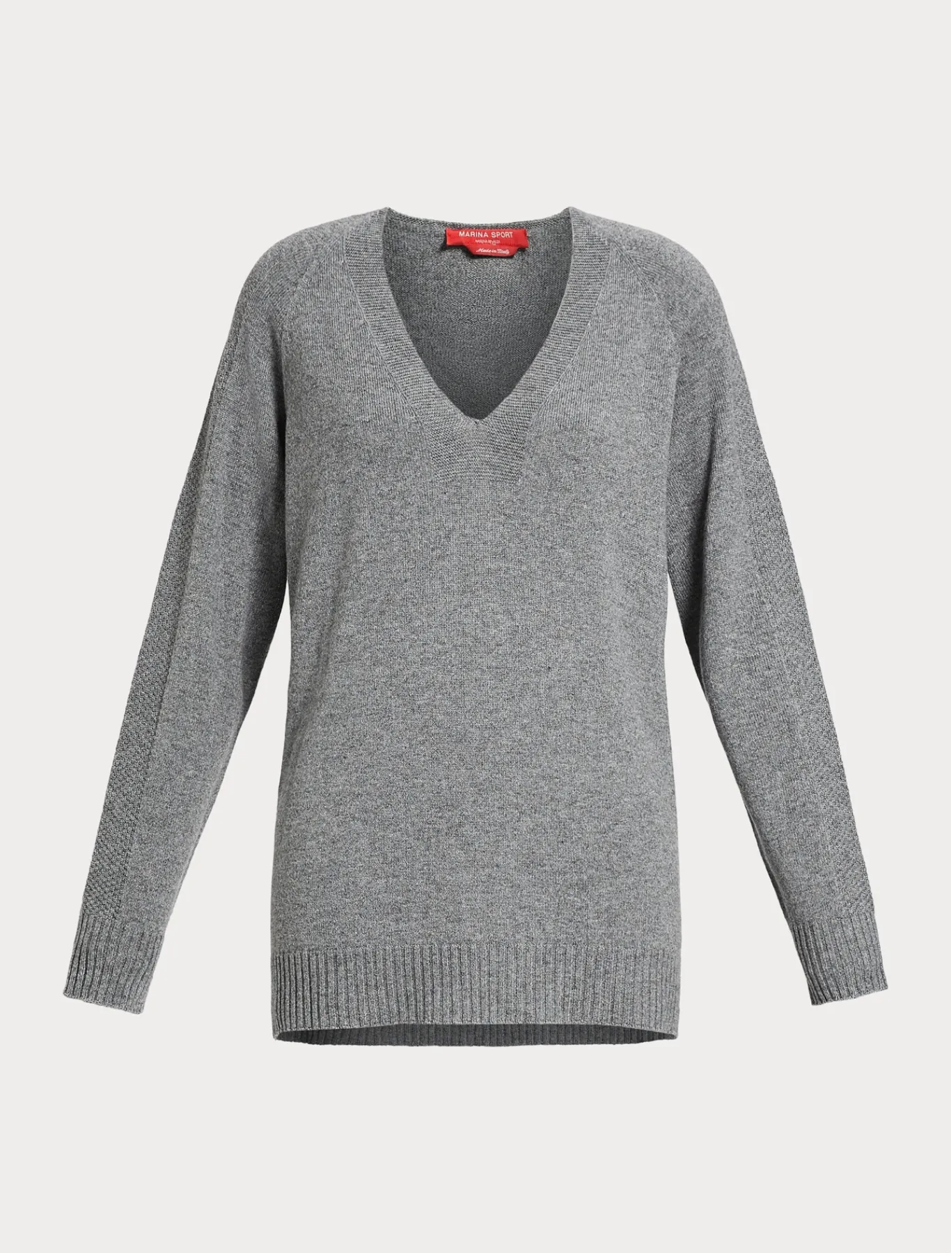 Marina Rinaldi Maglieria | Maglieria*Maglia in misto cachemire GRIGIOMEDIO