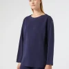 Marina Rinaldi Maglieria | Maglieria*Maglia in misto cotone BLU