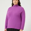 Marina Rinaldi Maglieria | Maglieria*Maglia in misto lana CICLAMINO