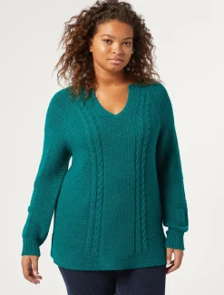 Marina Rinaldi Maglieria | Maglieria*Maglia in misto lana VERDEBOSCO
