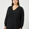 Marina Rinaldi Maglieria | Maglieria*Maglia in misto lana NERO