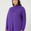 Marina Rinaldi Maglieria | Maglieria*Maglia in misto lana VIOLA