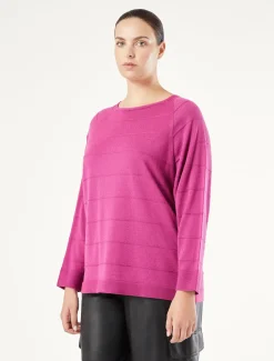 Marina Rinaldi Maglieria | Maglieria*Maglia in misto lana CICLAMINO
