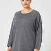 Marina Rinaldi Maglieria | Maglieria*Maglia in misto lana GRIGIOMEDIO