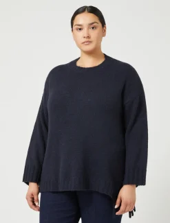 Marina Rinaldi Maglieria | Maglieria*Maglia in misto lana BLUNOTTE