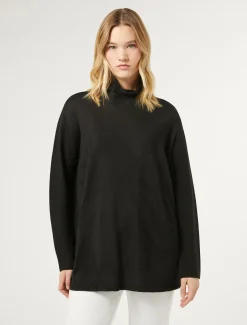Marina Rinaldi Maglieria | Maglieria*Maglia in misto lana NERO