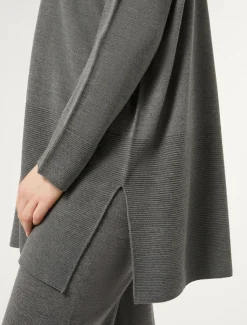 Marina Rinaldi Maglieria | Maglieria*Maglia in misto lana GRIGIOMEDIO