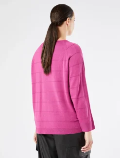Marina Rinaldi Maglieria | Maglieria*Maglia in misto lana CICLAMINO