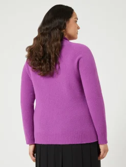 Marina Rinaldi Maglieria | Maglieria*Maglia in misto lana CICLAMINO
