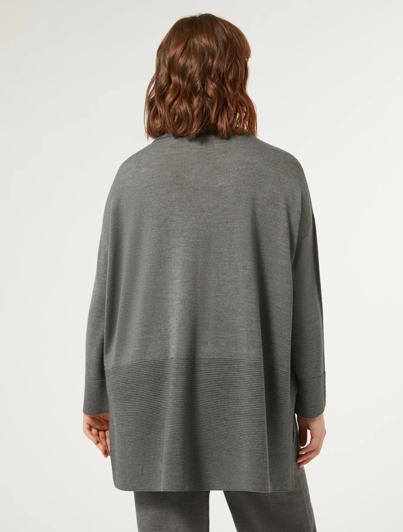 Marina Rinaldi Maglieria | Maglieria*Maglia in misto lana GRIGIOMEDIO