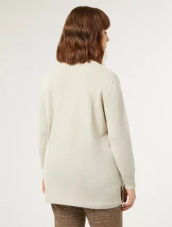 Marina Rinaldi Maglieria | Maglieria*Maglia in misto lana TORTORA
