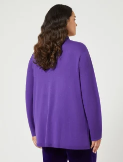 Marina Rinaldi Maglieria | Maglieria*Maglia in misto lana VIOLA