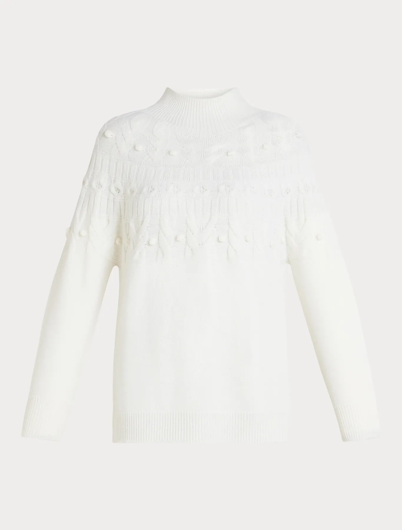 Marina Rinaldi Maglieria | Maglieria*Maglia in misto lana AVORIO