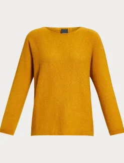 Marina Rinaldi Maglieria | Maglieria*Maglia in misto lana SENAPE