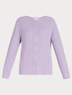 Marina Rinaldi Maglieria | Maglieria*Maglia in misto lana MALVA