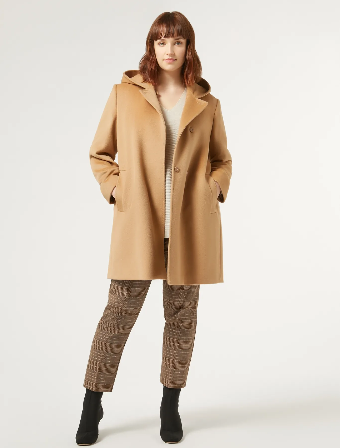 Marina Rinaldi Maglieria | Maglieria*Maglia in misto lana TORTORA
