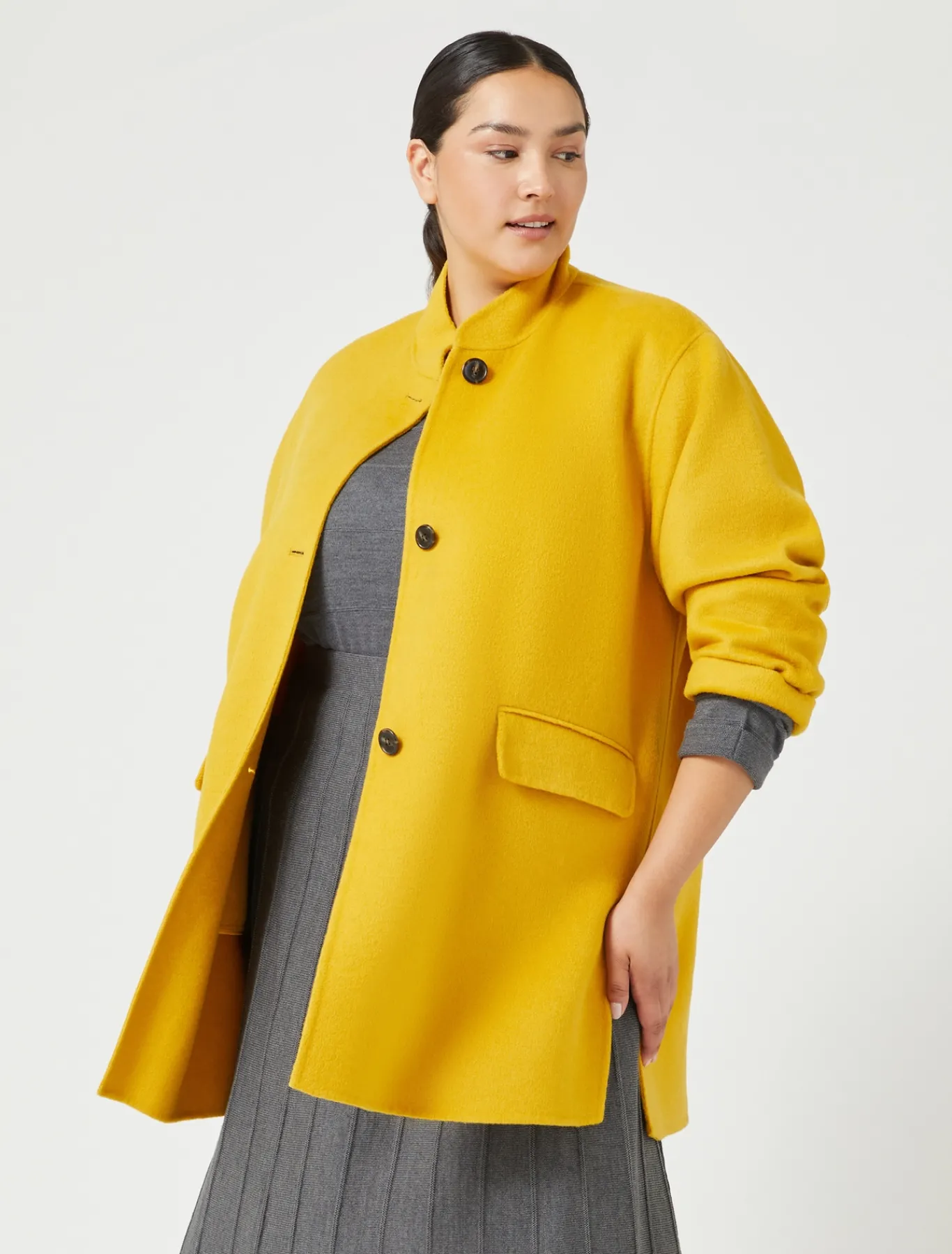 Marina Rinaldi Maglieria | Maglieria*Maglia in misto lana GRIGIOMEDIO