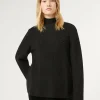 Marina Rinaldi Maglieria | Maglieria*Maglia in misto lana con strass NERO