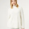 Marina Rinaldi Maglieria | Maglieria*Maglia in misto lana con strass BIANCO