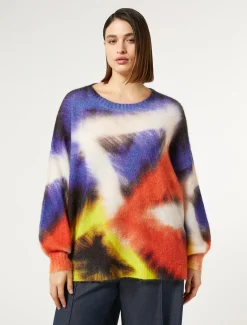 Marina Rinaldi Maglieria | Maglieria*Maglia in misto mohair NERO