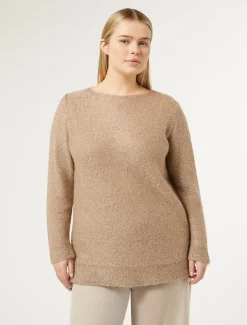 Marina Rinaldi Maglieria | Maglieria*Maglia in mohair e paillettes ROCCIA