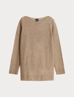 Marina Rinaldi Maglieria | Maglieria*Maglia in mohair e paillettes ROCCIA