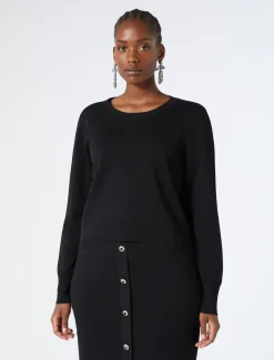 Marina Rinaldi Maglieria | Maglieria*Maglia in viscosa NERO